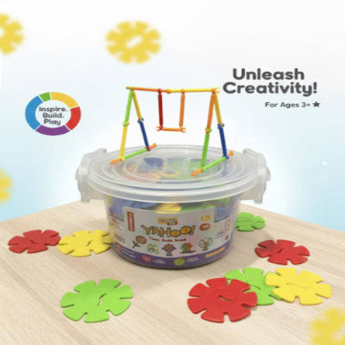 120 pieces stick blocks bucket toy for kids in Pakistan - Chotu Toys