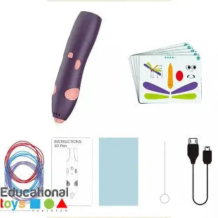 3D Printing Pen Kit with Paper Films and Cleaning Needle - Chotu Toys