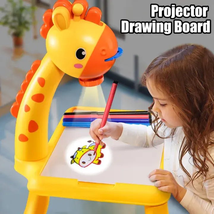 3 in 1 kids drawing projector table Pakistan