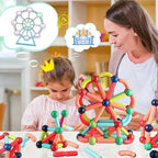 42 pieces magnetic bar blocks educational toy for kids