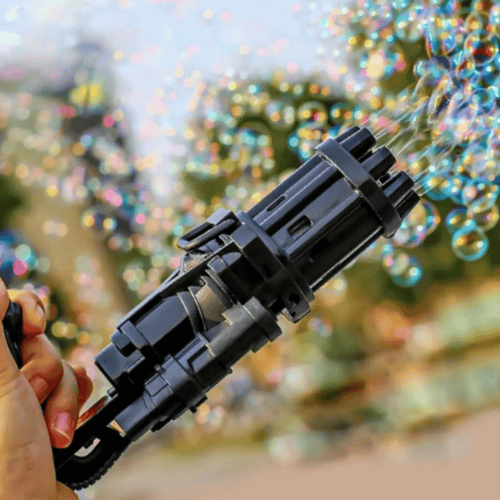 8 Hole Bubble Gun for kids creating colorful bubbles - Chotu Toys