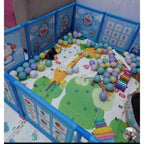 Cartoon themed kids play area for home garden and playroom use