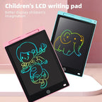 Colorful LCD writing tablet for kids drawing and learning