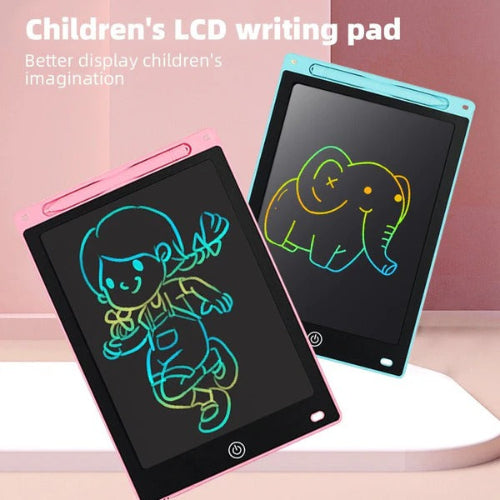 Colorful LCD writing tablet for kids drawing and learning