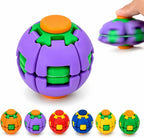 Colorful fidget ball close-up design