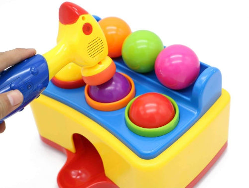 Colorful pounding toy for kids learning