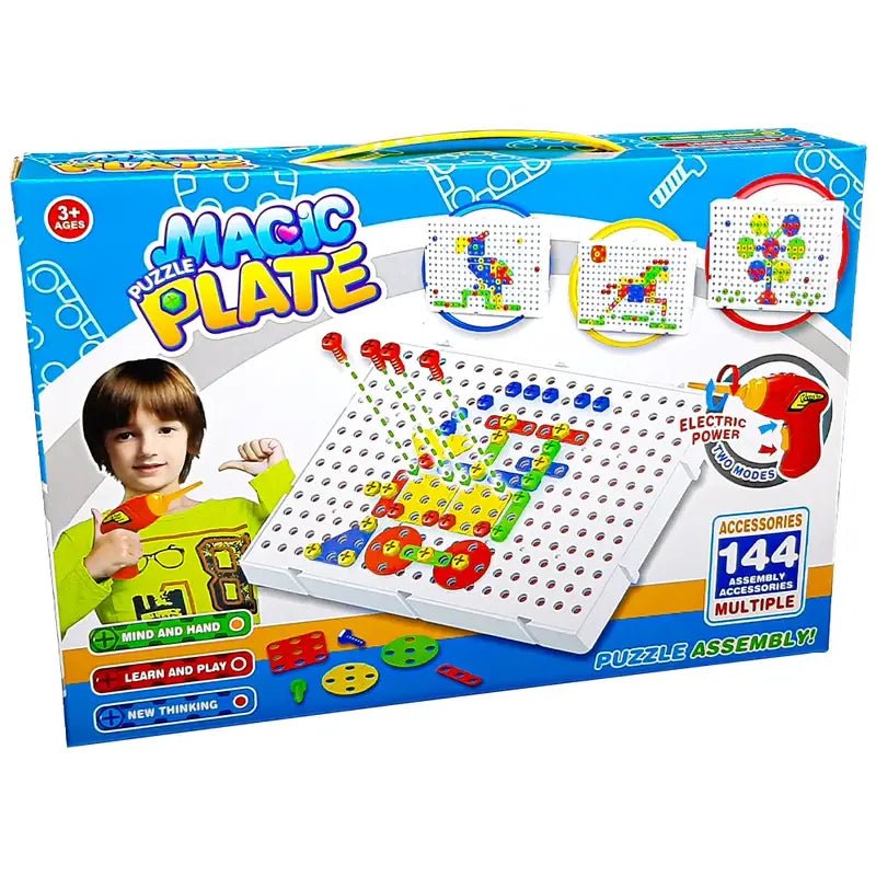 creative drilling toy set 144 pcs for kids Pakistan