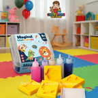 Creative 3D water elf toy set for children