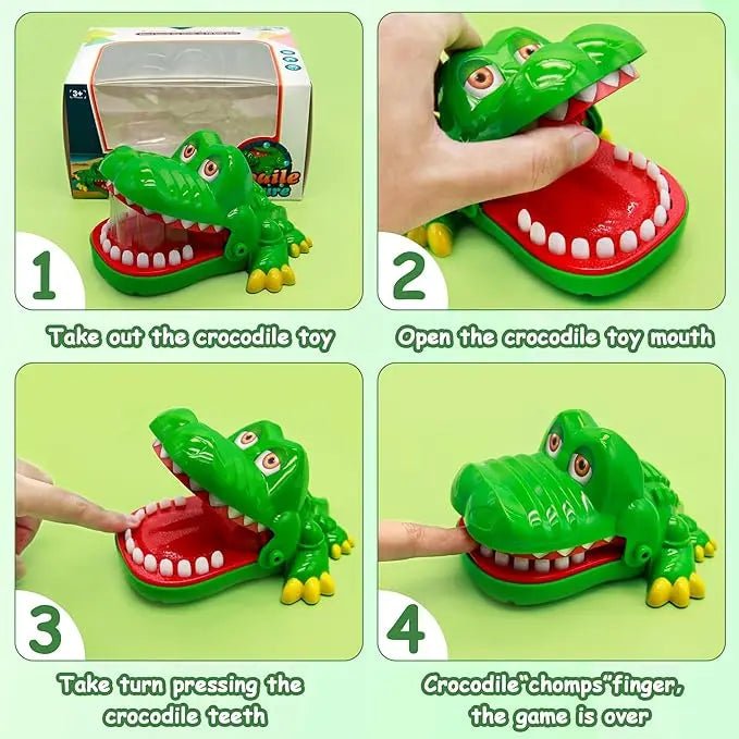 kids family game crocodile dentist toy safe plastic