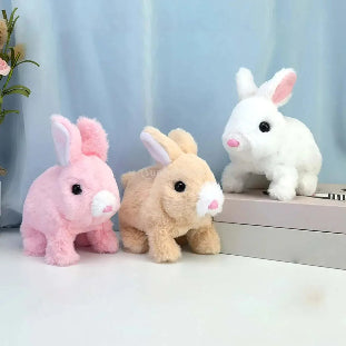 Cute Walking Bunny Toy with Soft Plush Fur - Chotu Toys