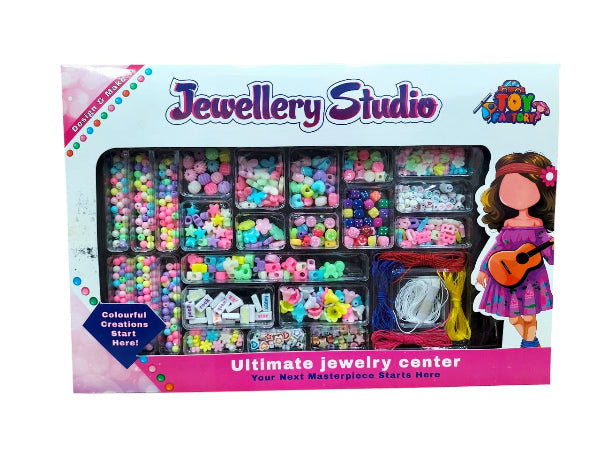 DIY bracelet making beads set for girls in Pakistan