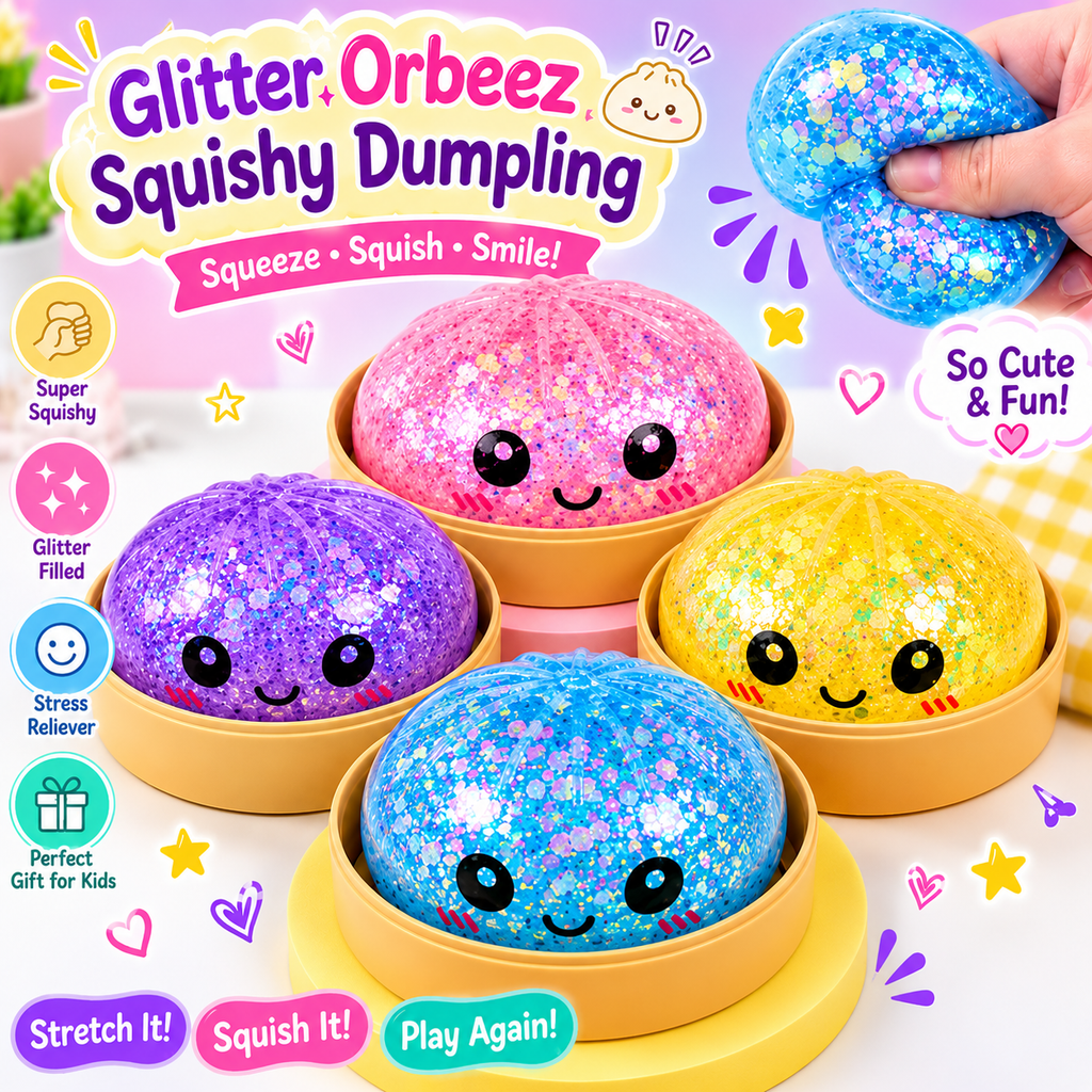Dumpling squishy toy for kids