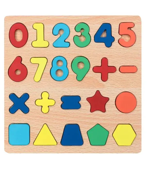 safe wooden puzzles for toddlers 1-3 years