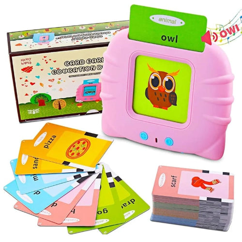 Early educational flash card device for kids English Urdu
