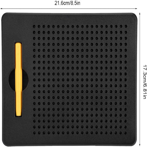 Educational magnetic bead board toy for toddlers