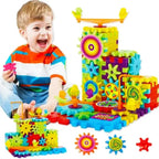 Electric gear Colorful building blocks