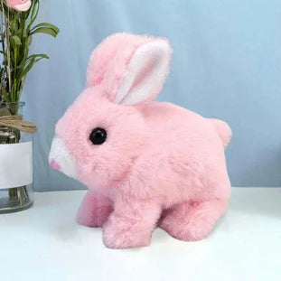 Fluffy Bunny Toy with Squeaky Sound - Chotu Toys