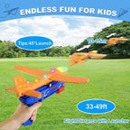 Foam glider airplane toy for active kids play