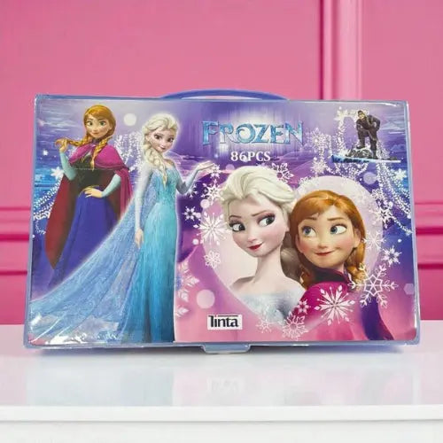 Frozen 68 pieces coloring kit for kids Pakistan - Chotu Toys