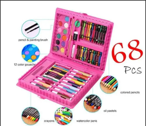 Frozen foldable suitcase art set for girls