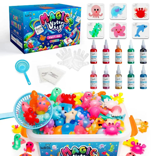 Fun 3D water magic toy set for children