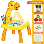 Giraffe projector drawing table for children