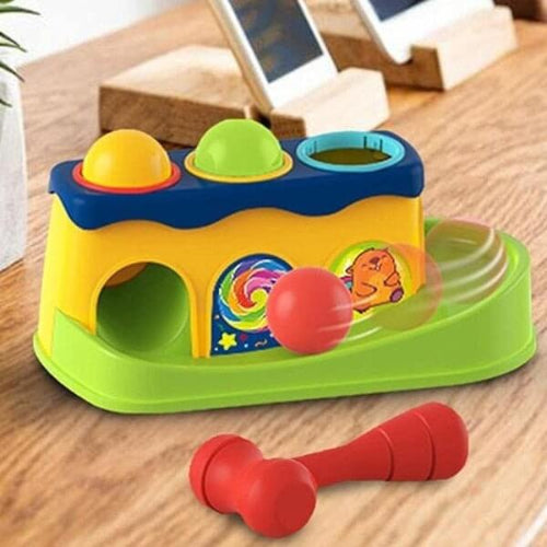 Hammering and pounding toy set for toddlers