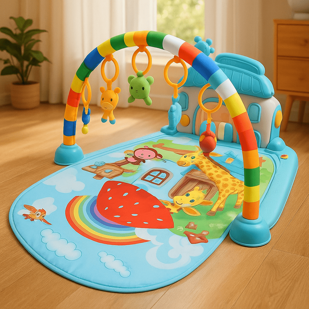 Huanger baby piano play gym mat for babies Pakistan