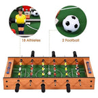 Indoor table football game for family play