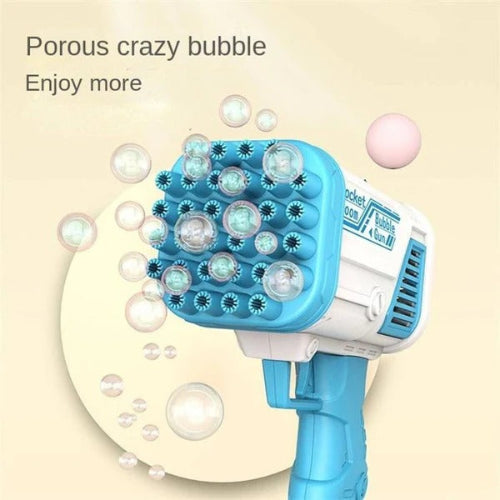 Kids bazooka bubble gun toy with 32 bubble holes - Chotu Toys
