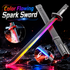 Kids glowing sword with colorful LED lights