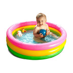Kids inflatable swimming pool for backyard and terrace use