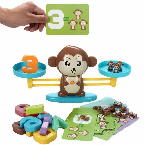 Kids learning balance monkey game indoor toy