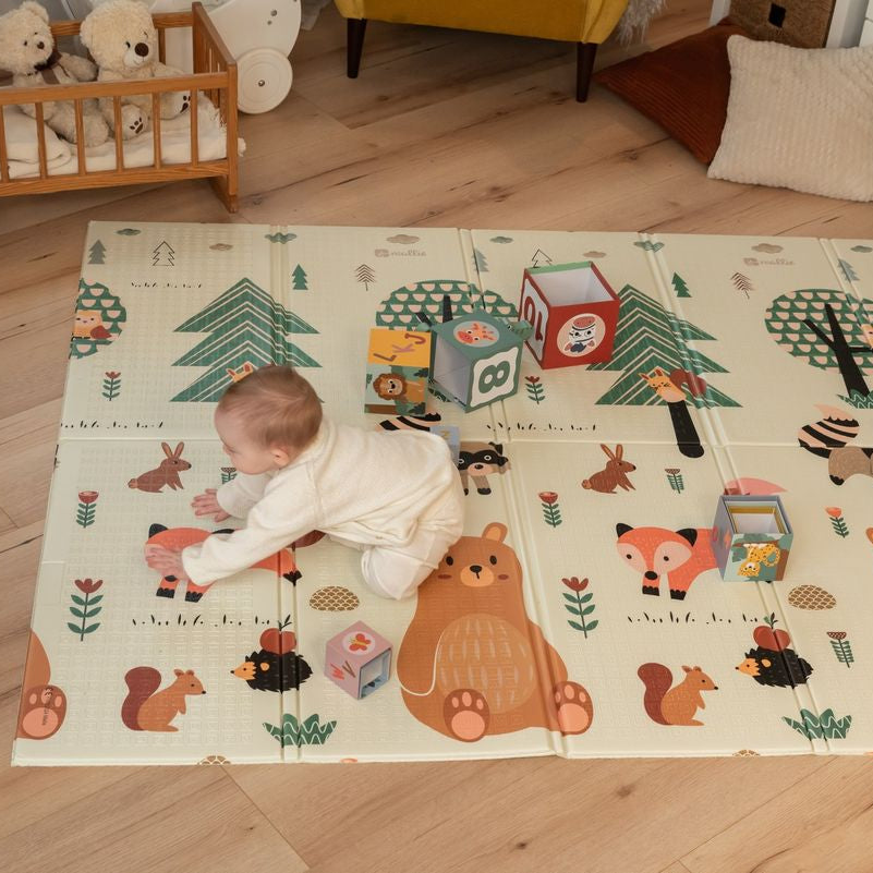 Large reversible baby foam play mat