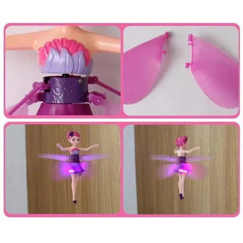 Magical fairy flying toy for children