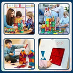 Magnetic Building Tiles – 20 Piece STEM Construction Set