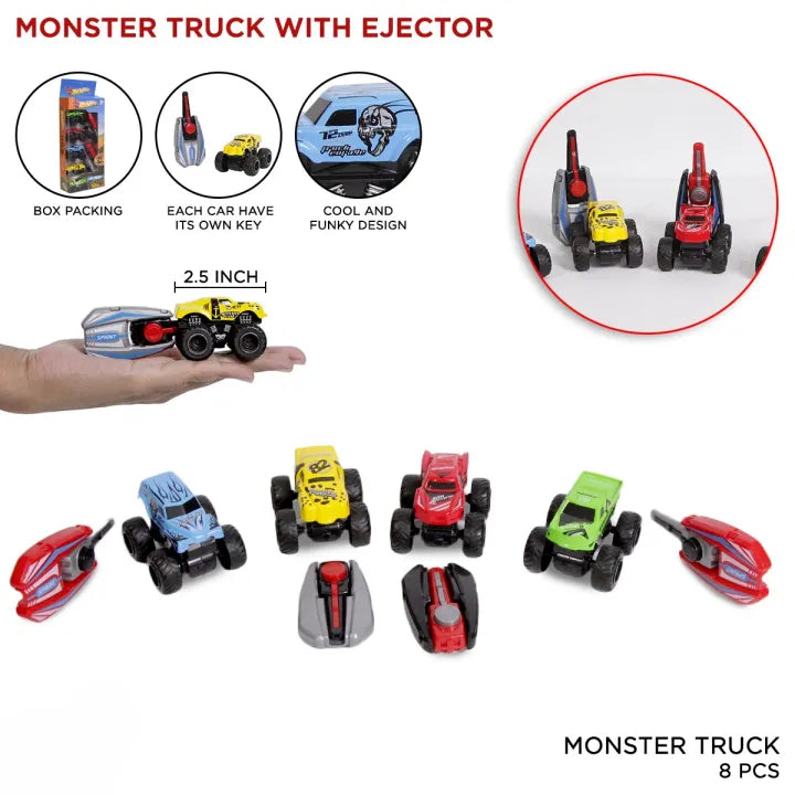 Monster jeep toy car set