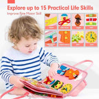 Montessori 8 Pages Multi-functional Activity Busy Book - Chotu Toys