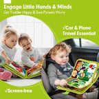 Montessori busy book improving hand-eye coordination for toddlers