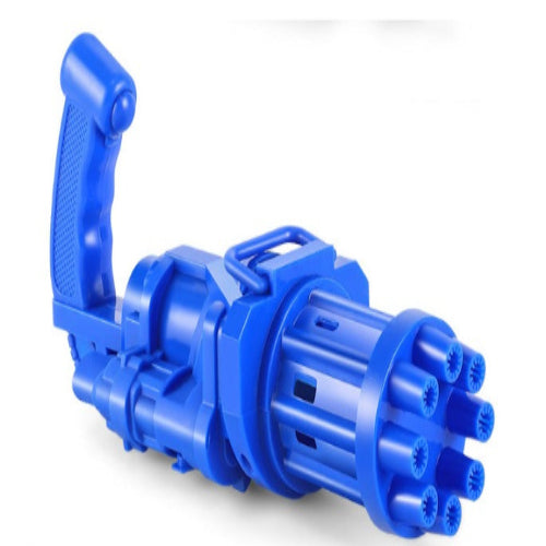 Pink and blue bubble gun toy for toddlers