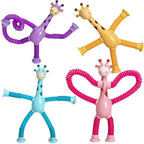 telescopic suction cup giraffe toy