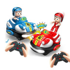 Remote Control Battle Bumper Cars for Kids – 2 Player RC Car Set - Chotu Toys
