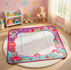 Reusable aqua magic water drawing mat for toddlers