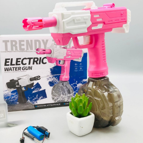 Safe electric water gun toy for summer fun