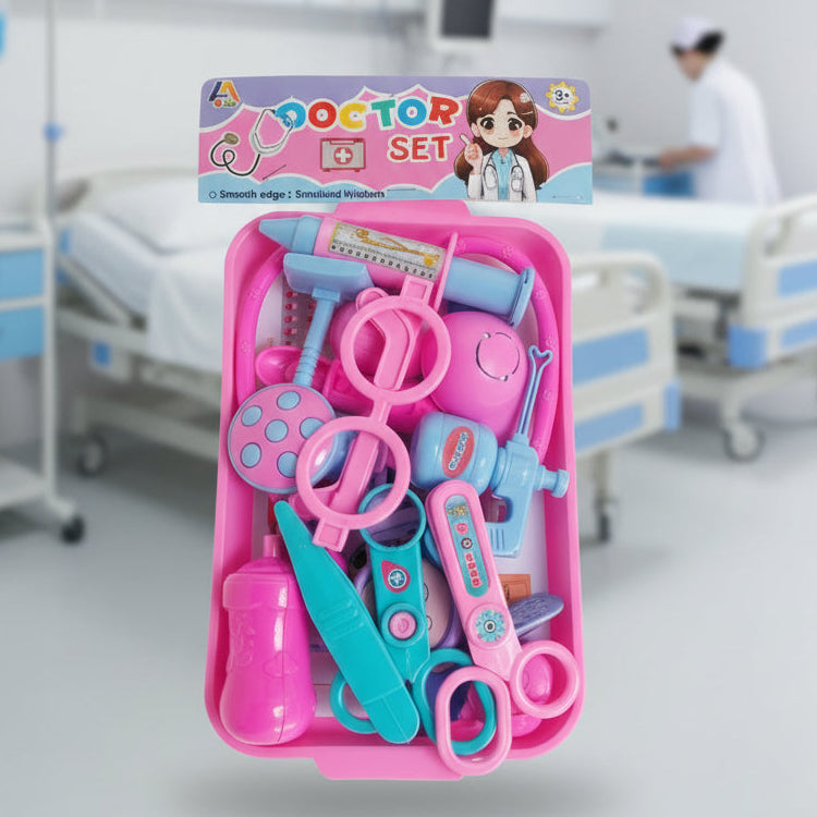 Safe pretend doctor toy set for kids available in Pakistan
