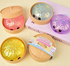 Slow rebound squishy dumpling toy texture