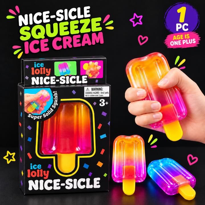 Squishy ice cream toy for kids