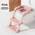 Toddler potty training toilet pink color