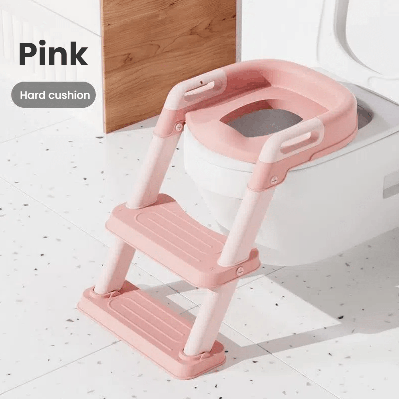 Toddler potty training toilet pink color