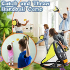 family toss and catch ball game for kids
